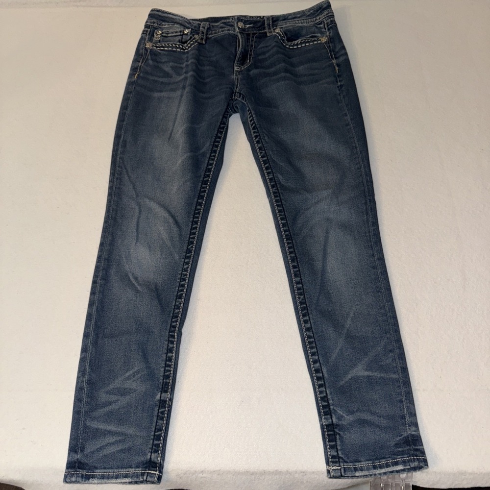 Miss Me Hailey Jeans With Pocket Embellishments Size 32x 30